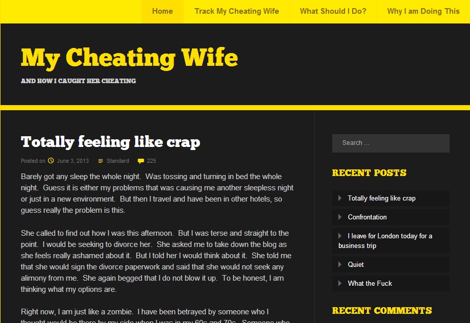 how to catch a cheating husband overseas
